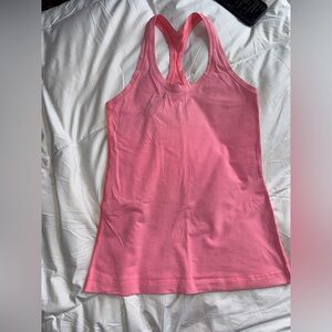 Pink Racerback LuLu Lemon Tank Top
